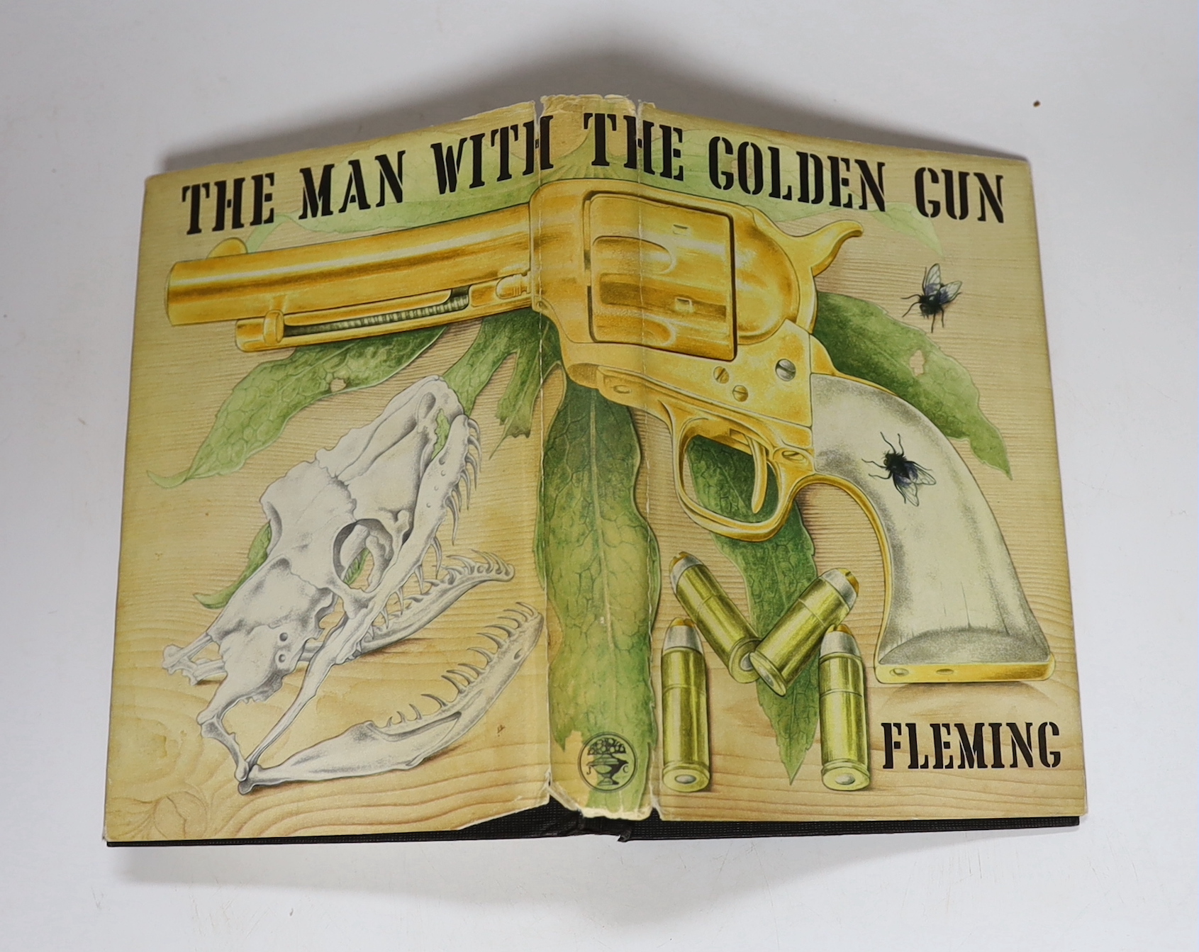 Fleming, Ian and Michael, Vivienne - The Spy Who Loved Me. 1st edition (1st issue). d-page illus., half title; blind and silver pictorial cloth and d/wrapper, red e/ps 1962